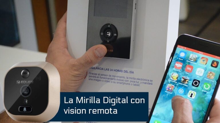 Todo lo que necesitas saber sobre las mirillas digitales con sensor de movimiento: ¿Por qué son la opción perfecta para tu seguridad?